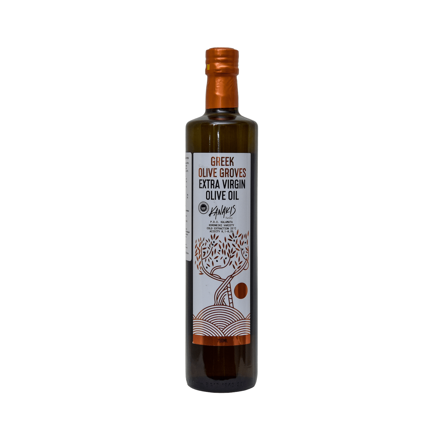Ulei de măsline extravirgin Kanakis PDO 0.1-0.5% 750ml